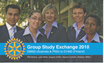 Australialainen GSE-ryhmä Kalajoen Rotaryklubin vieraana 2010